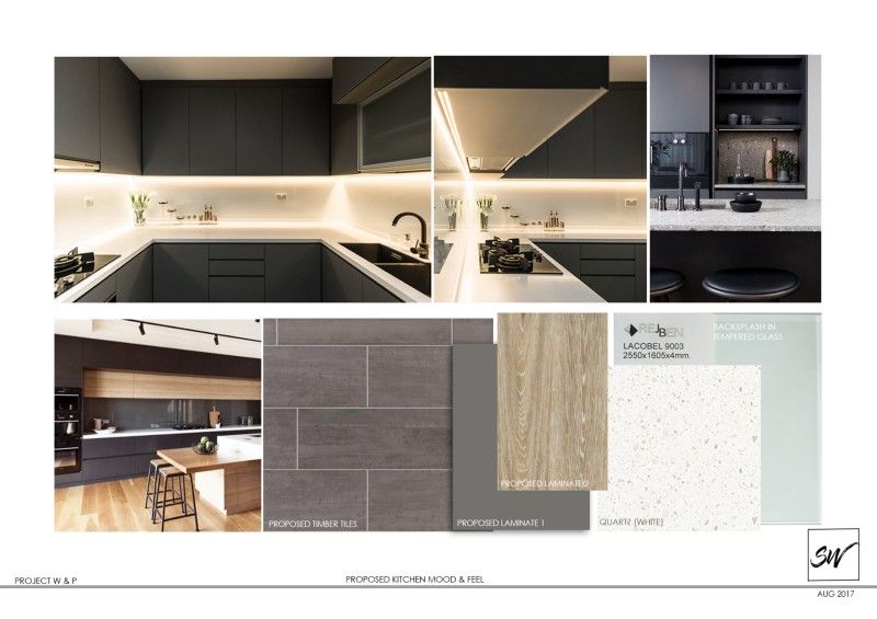 Shan Wong Interior Design — Kitchen mood board